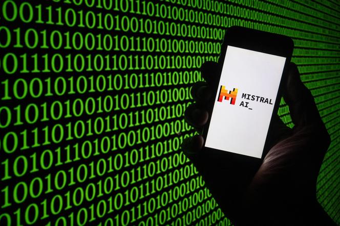 Mistral AI is specifiek een fabrikant van taalverwerkingsmodellen die vergelijkbaar zijn met die van OpenAI, de maker van ChatGPT (hier bij Mulhouse, 25 maart 2024).