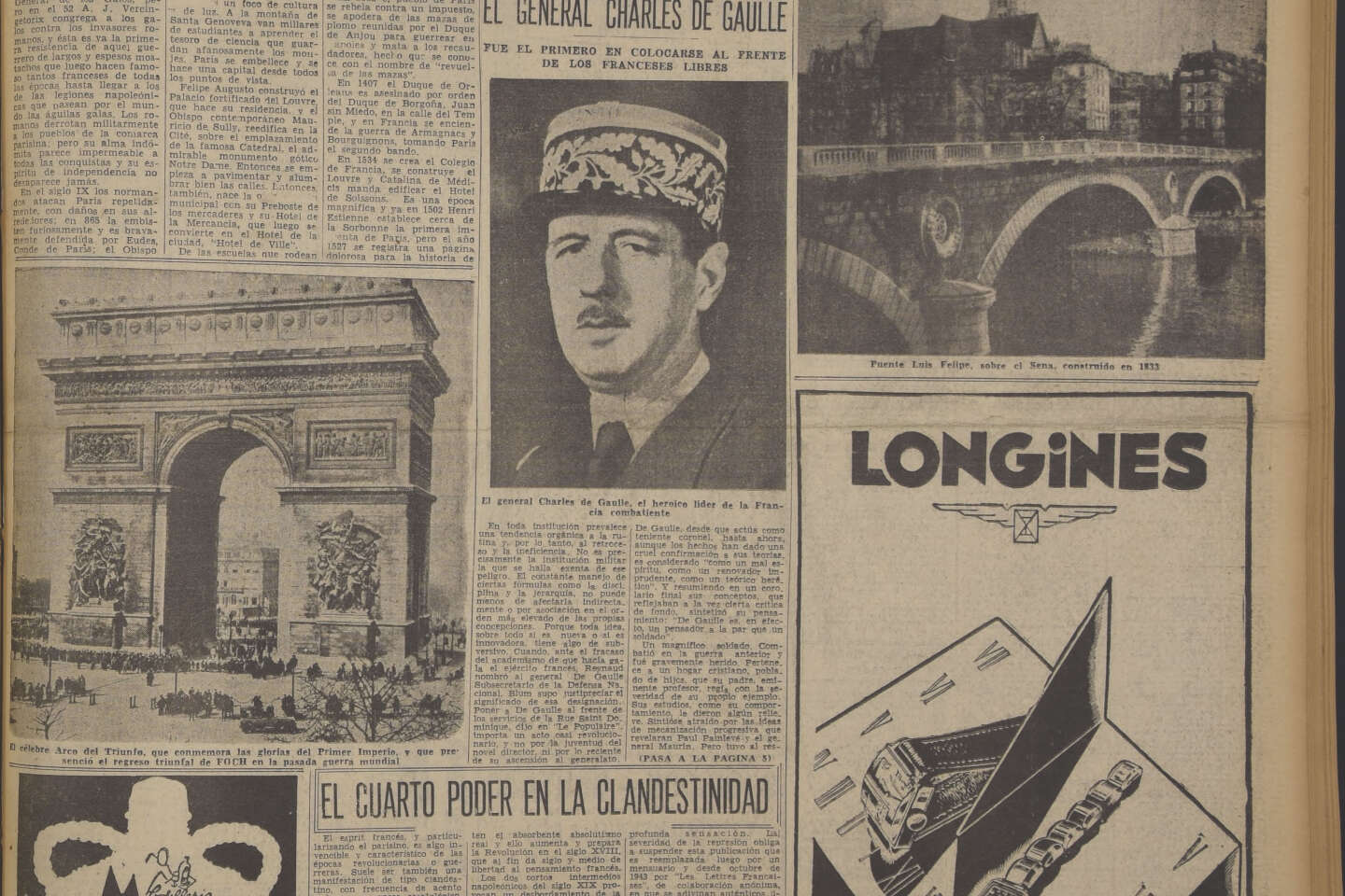 Regarder la vidéo « Paris libéré », une exposition consacrée à l’euphorique annonce de la Libération dans la presse latino-américaine