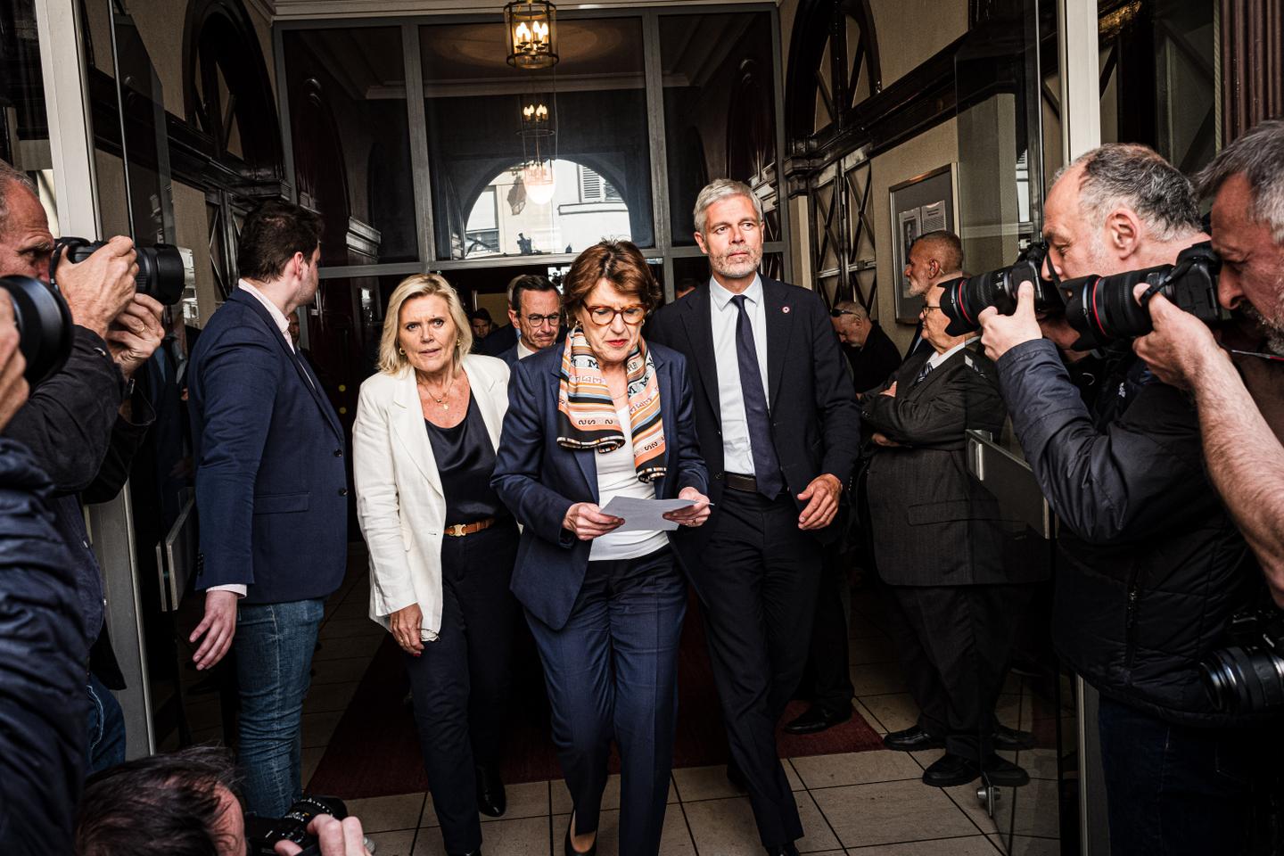 French conservative party leader Ciotti deposed after tumultuous day