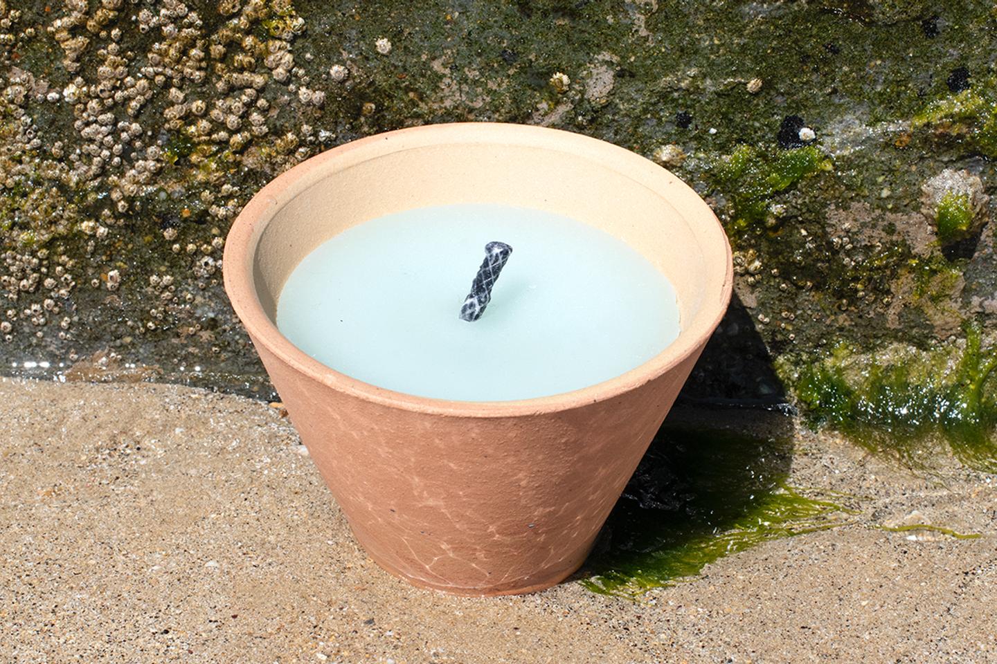 Bougie Artisanale Citronnelle - Soirées Sans Moustiques