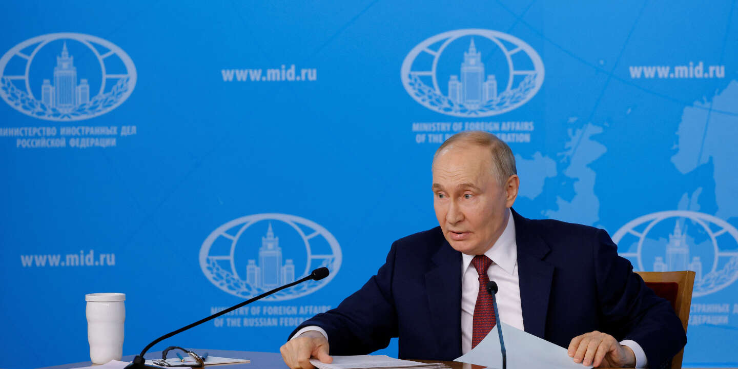Wladimir Putin will Gespräche führen, falls Kiew seine Truppen aus vier seiner Gebiete abzieht und aus der NATO austritt.