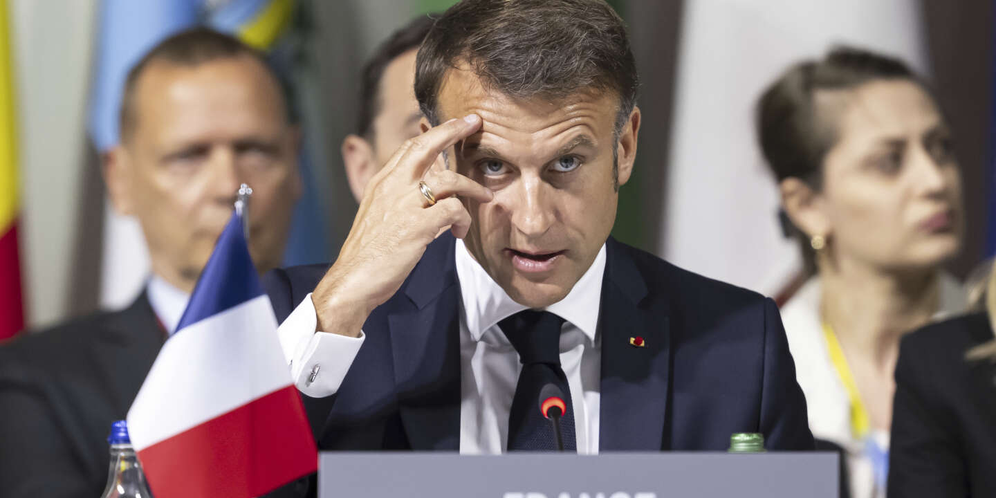 Emmanuel Macron ha affermato che la pace in Ucraina non può essere una “resa” del Paese