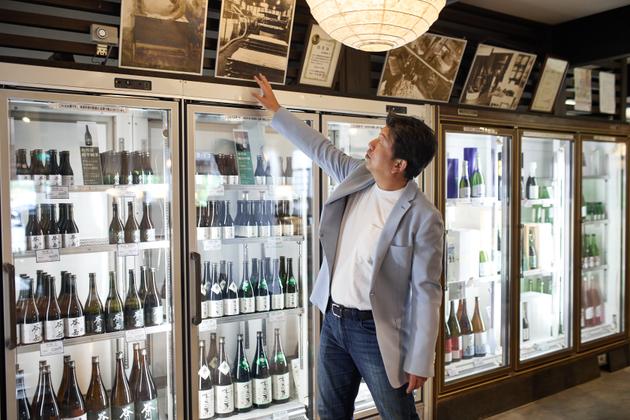 Could the French be falling for sake? | WN24 1 Noriyoshi Nagai, head of Nagai Sake Brewery, in the sake store, May 15, 2024.
