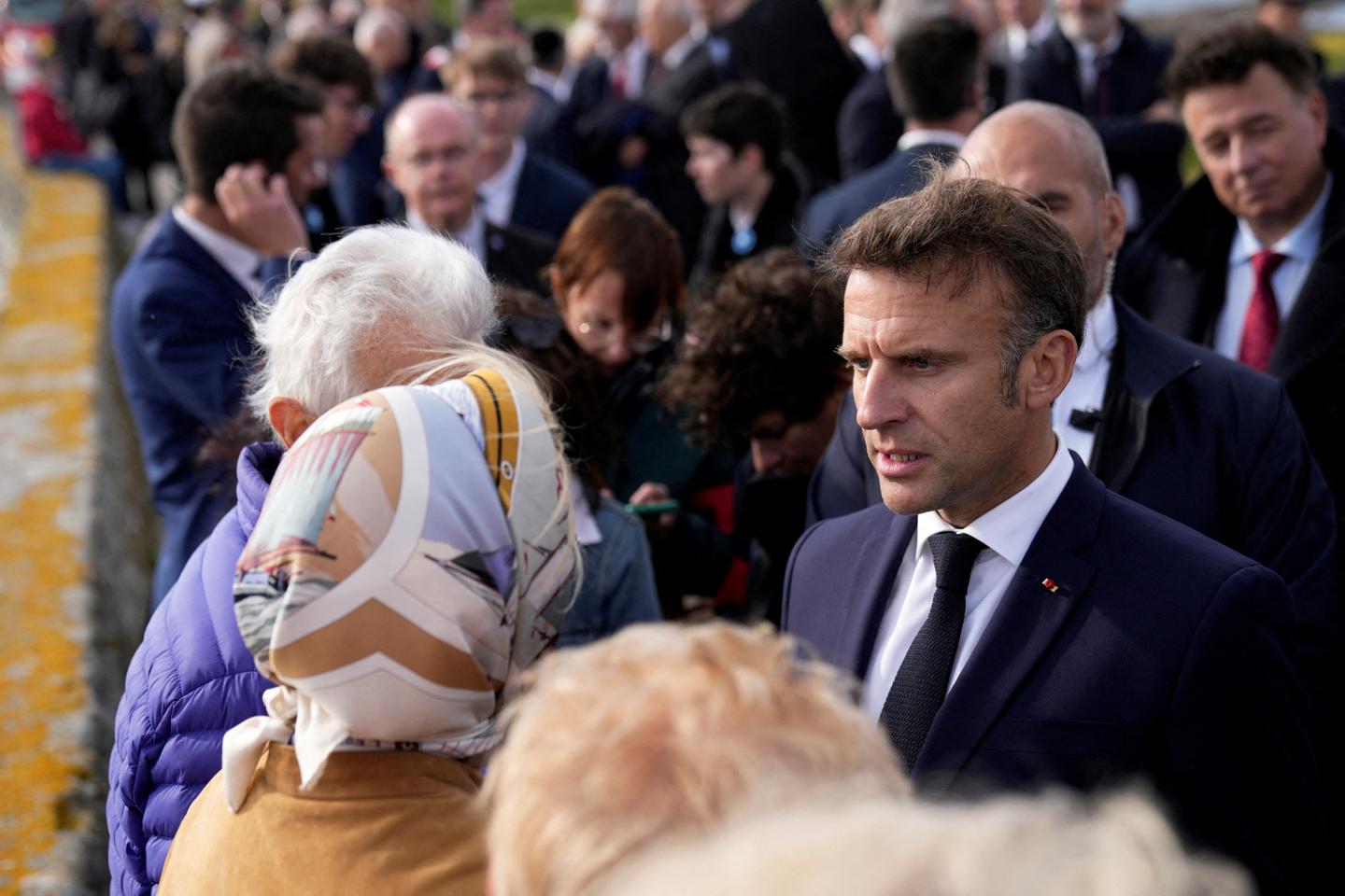 Macron accused of transphobia over criticism of left-wing union policy