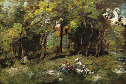 Le déjeuner sur l’herbe - Monticelli 