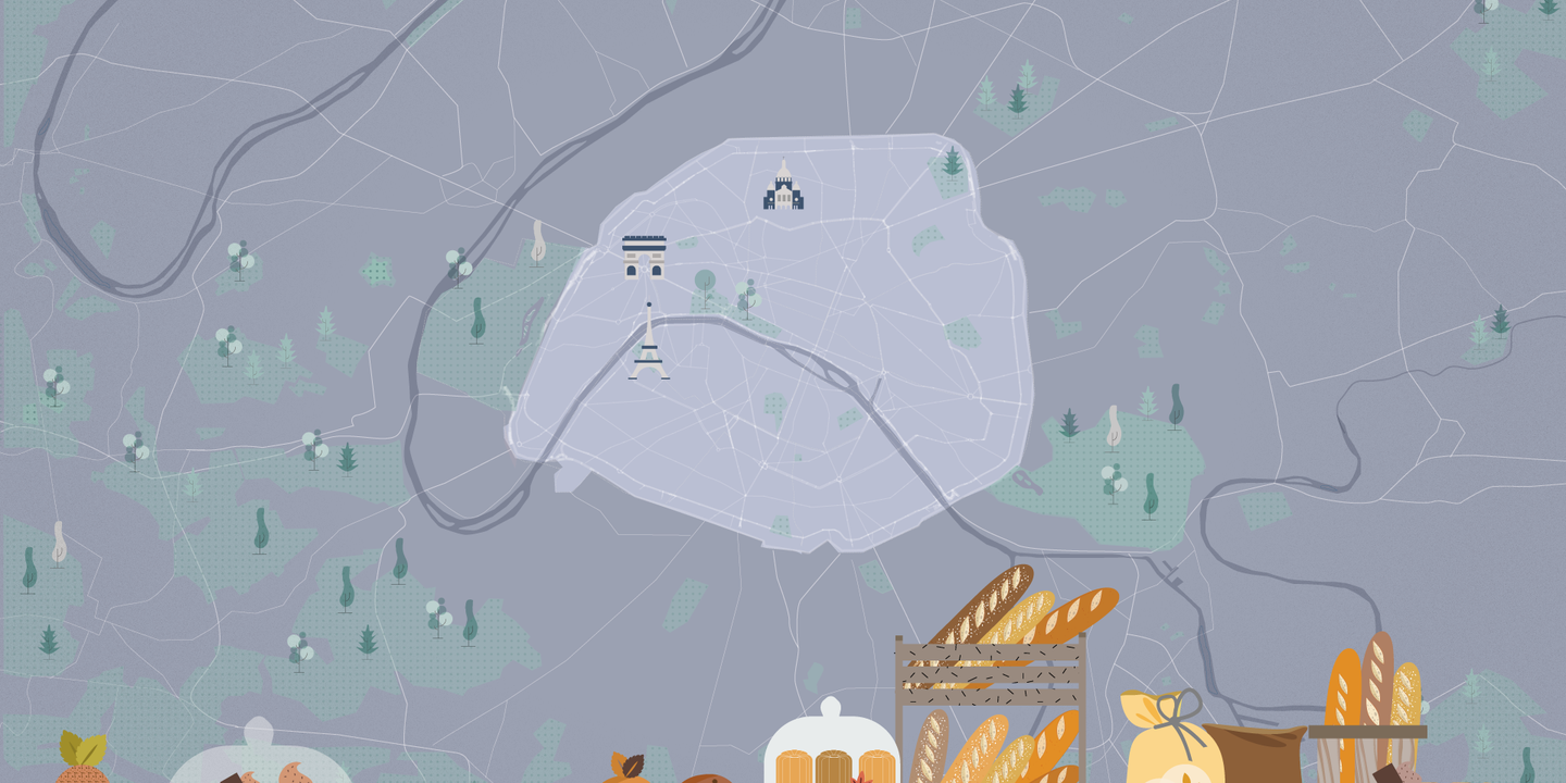 Where are greater Paris' best pastry and bakery shops? Le Monde's 50 picks in one map