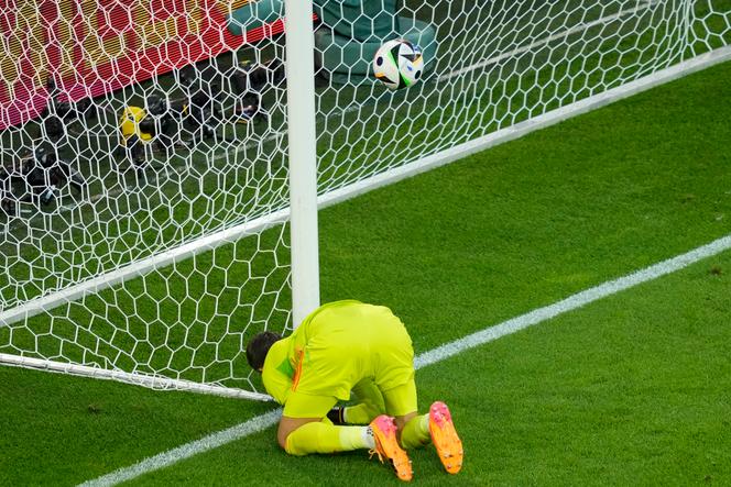 Angus Gunn si è rimproverato a lungo, prostrato a terra davanti alla sua gabbia, anche se sembrava incapace di fare nulla di fronte al tiro potente di Xherdan Shaqiri, che ha pareggiato il pareggio per la Svizzera.