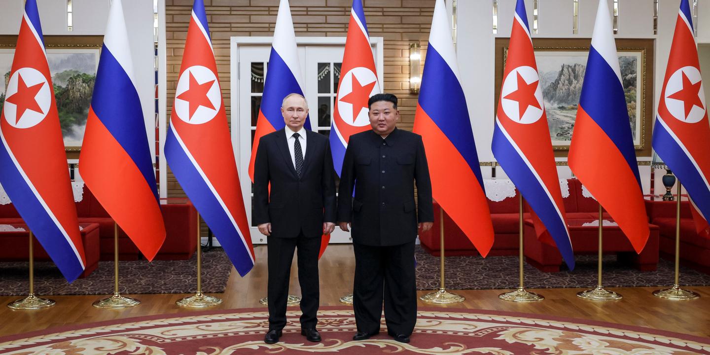 Entre Vladimir Poutine et Kim Jong-un, l’inquiétant sommet des parias