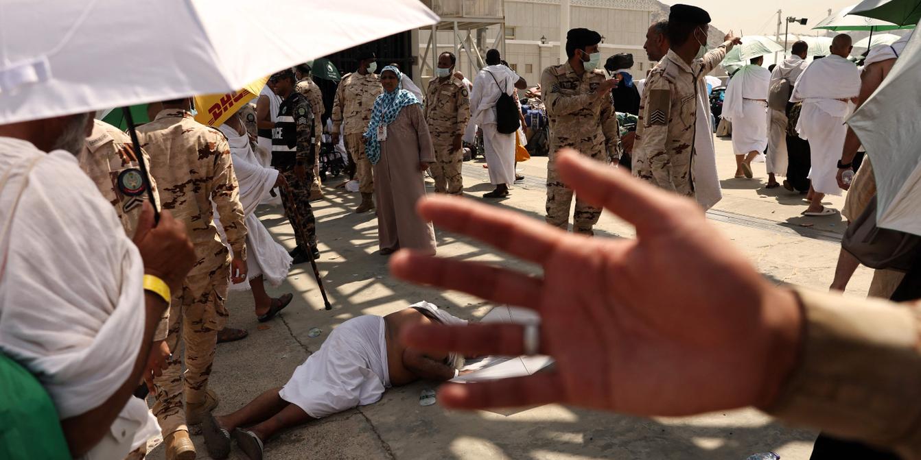 Mecca sees over 1,000 deaths during the Hajj, a pilgrimage threatened by  climate change