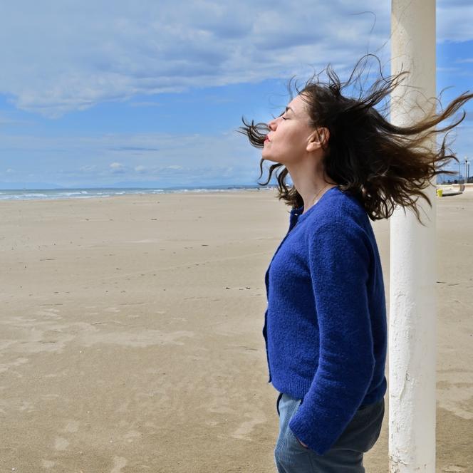 La chanteuse Olivia Ruiz, à Narbonne-Plage (Aude), le 15 mai 2024.
