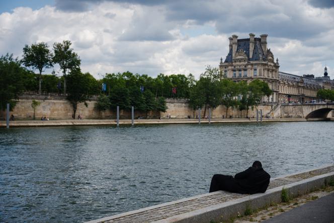La Seine, à Paris, en juin 2024.