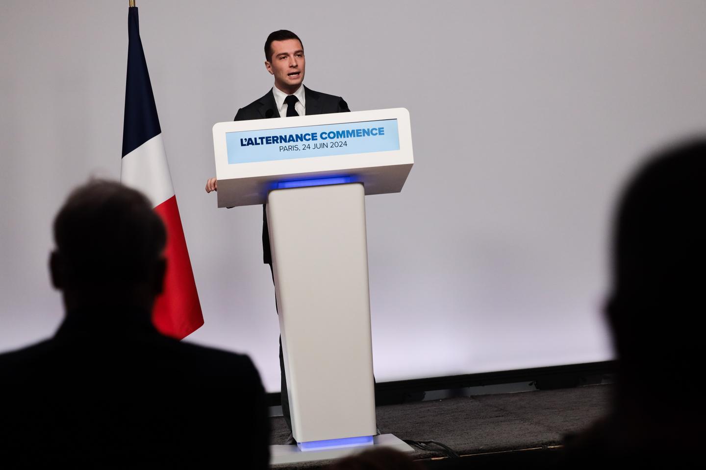 As Bardella becomes more like Macron, his party becomes more like Meloni's