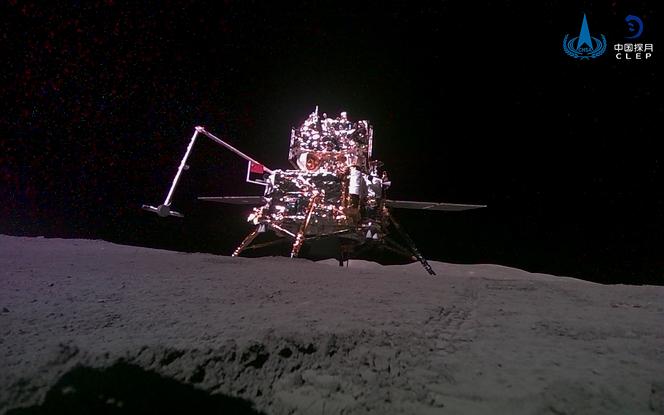 Afbeelding van de Chang'e-6-sonde, 4 juni 2024. 
