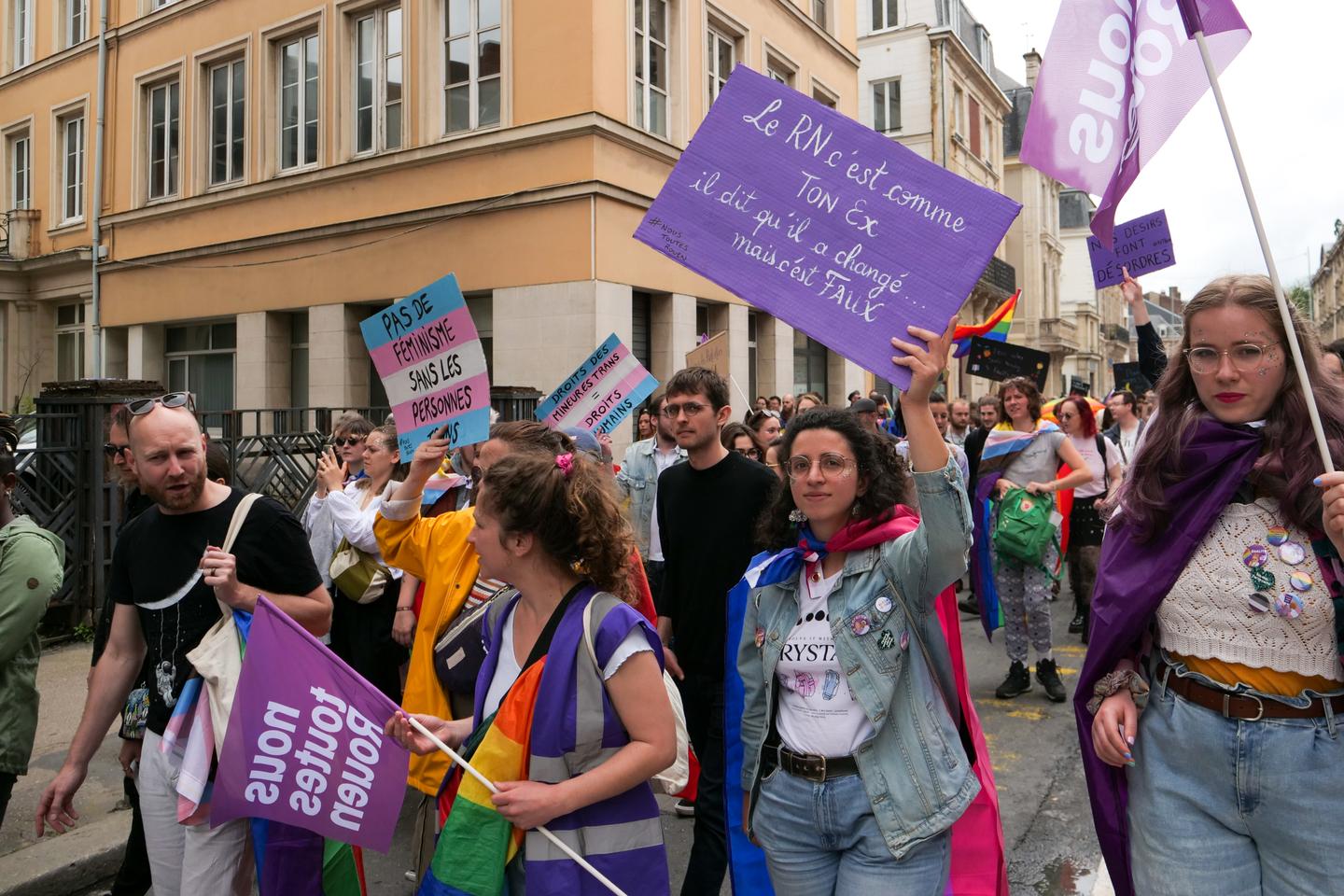 As the French elections approach, young queer people are taking to the streets: 'I needed to be with people who understand the urgency for our community'