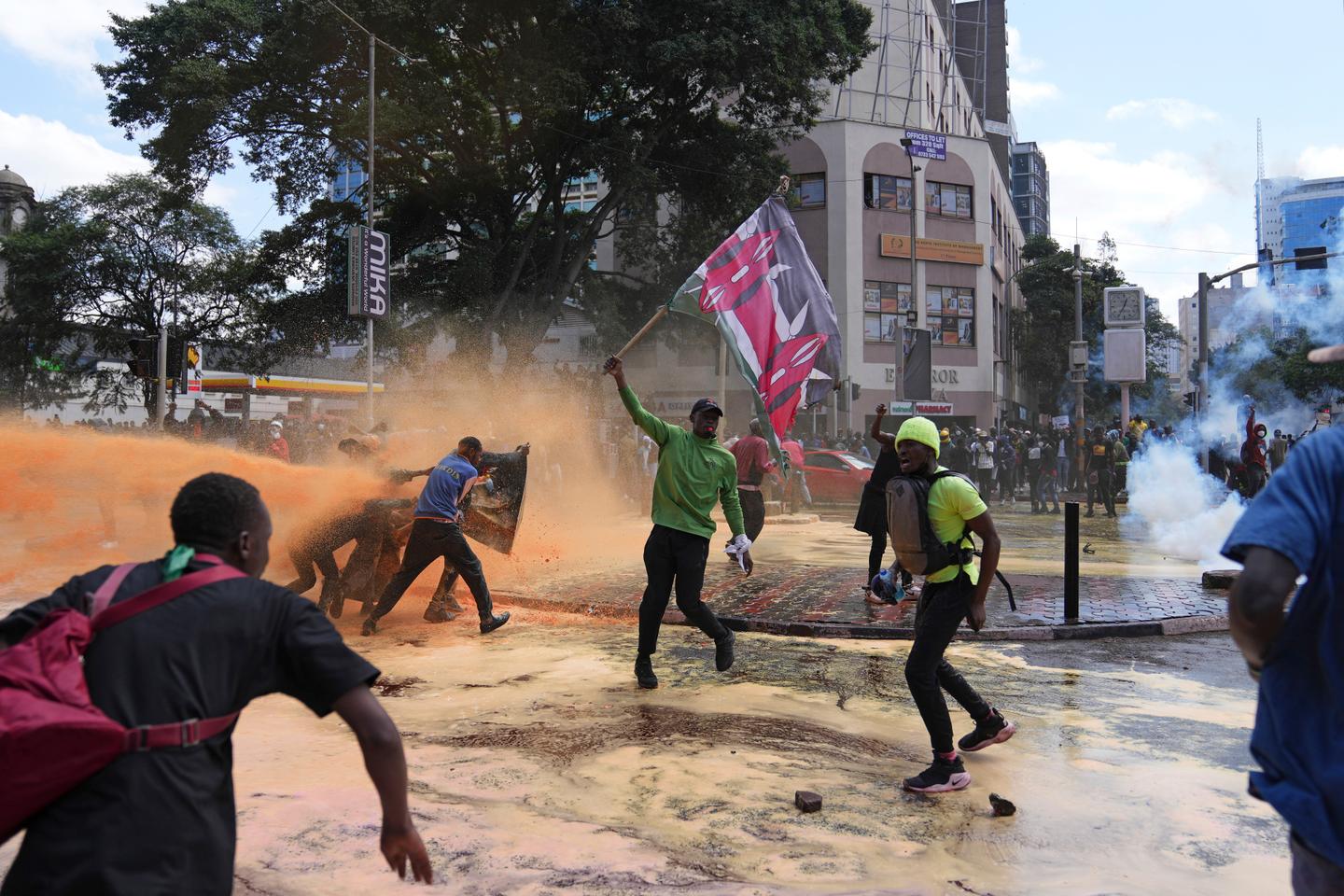 Kenyan anti-tax protesters storm parliament, at least one killed