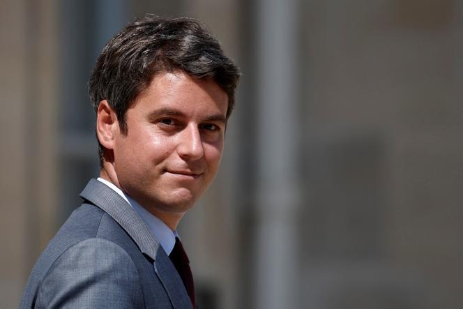 Gabriel Attal, chef de file du parti Renaissance, à Paris le 26 juin 2024.
