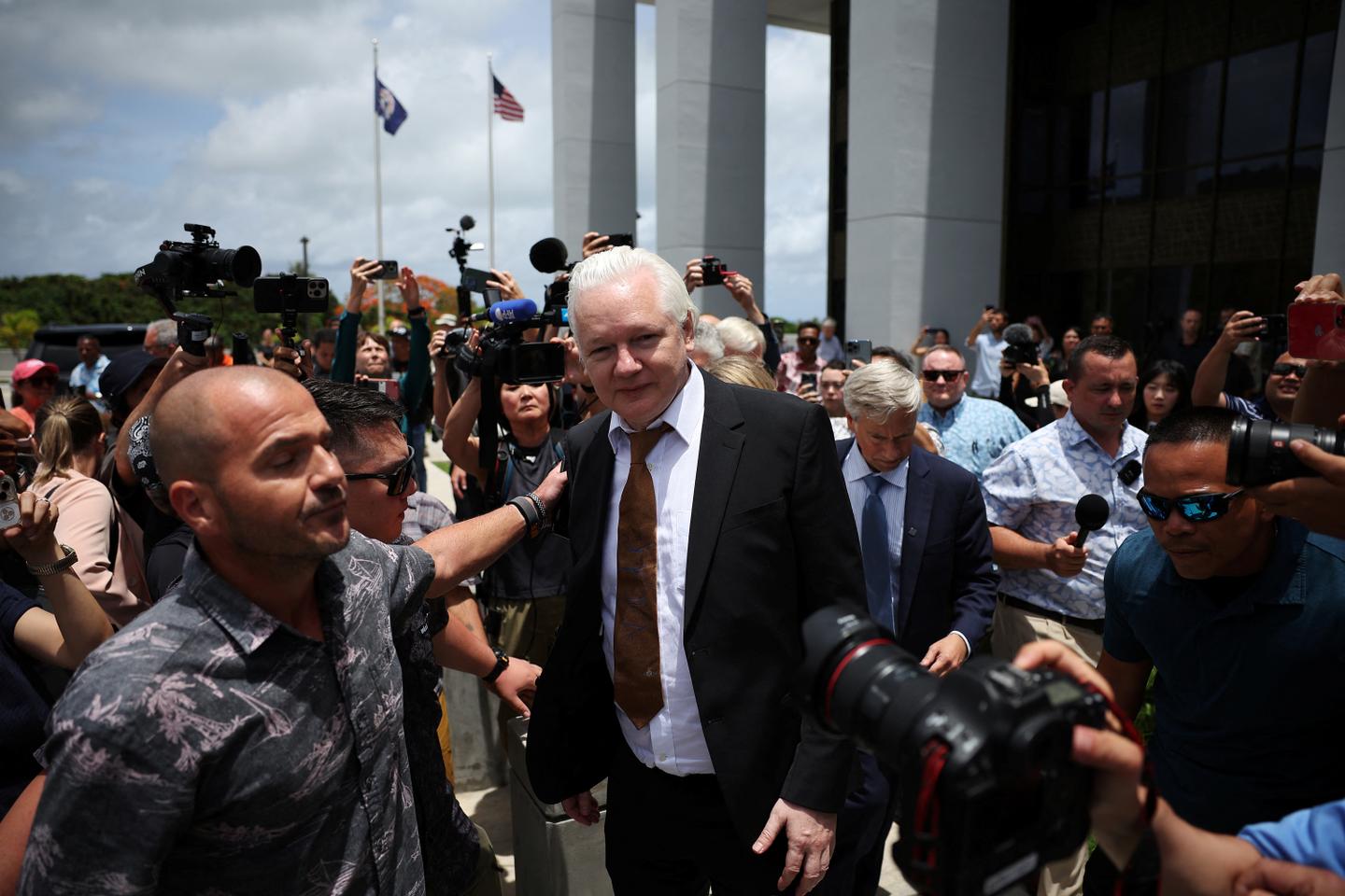 Julian Assange freed but convicted, a threat to press freedom