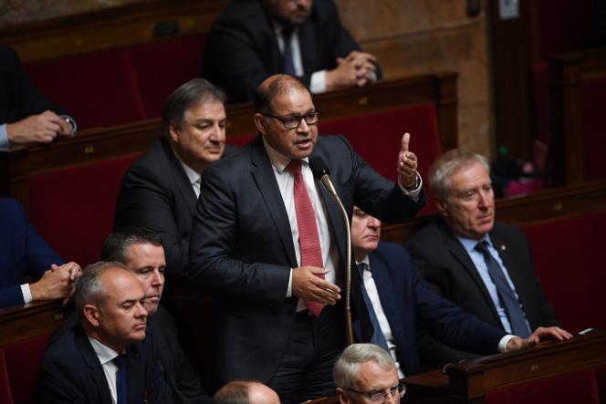 L’ex-député LR de La Réunion David Lorion, à l’Assemblée nationale, à Paris, en 2018.
