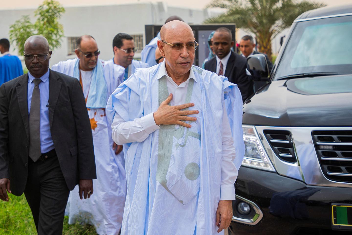 Mauritania's President Ghazouani set to be re-elected