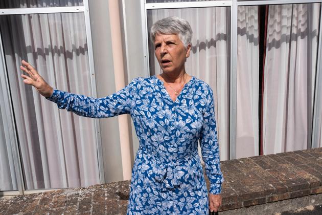 Lilianne Litière, 66. "Before in my neighborhood we were quiet, there were only white people." Roissy-en-France (Val-d'Oise), on June 30, 2024.