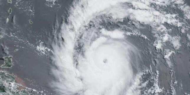 L’ouragan Béryl classé en catégorie 3, avec des vents à 180 km/h au-dessus des Antilles