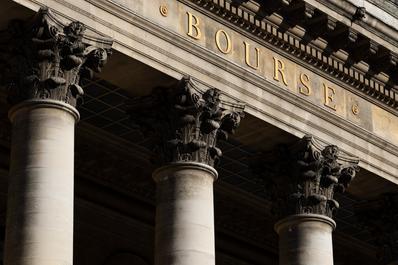 A la Bourse, à Paris, le 3 mai 2023.