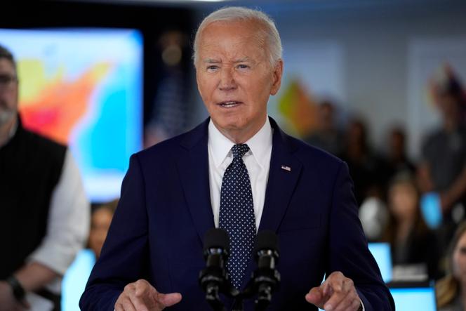 US President Joe Biden in Washington on July 2, 2024.