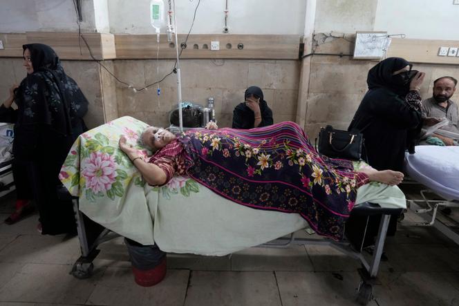 A patient suffering from heatstroke receives treatment at a hospital in Karachi, Pakistan, Tuesday, June 25, 2024