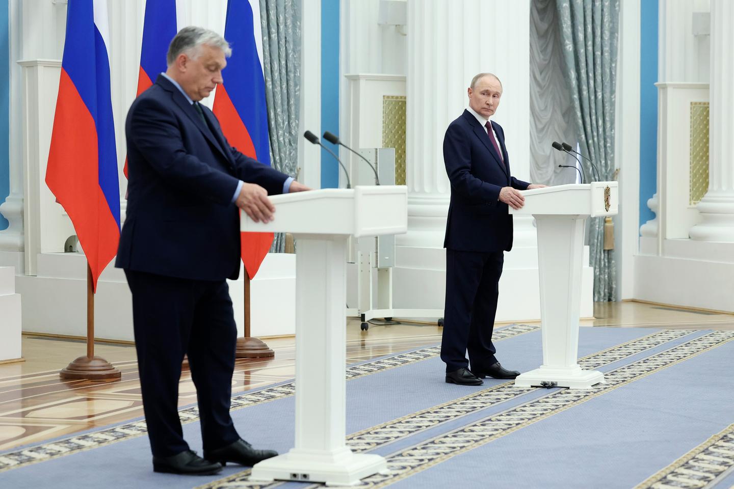 Hungary's Orban holds Ukraine talks with Putin on trip slammed by EU