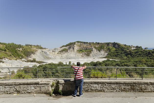 The Solfatara crater at Pozzuoli, June 26, 2024.
