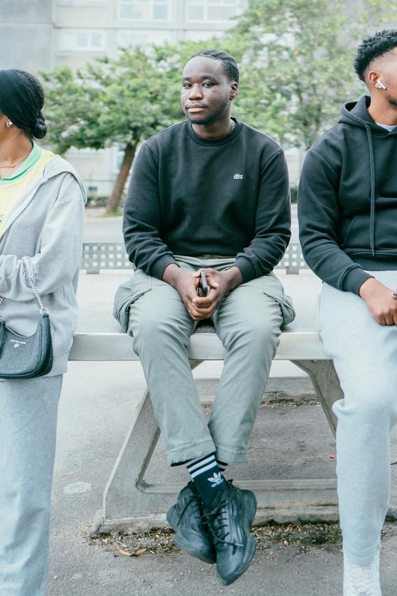 Flance, 23 ans, apprenti ingénieur, à Rennes, près de son bureau de vote, le 7 juillet 2024.