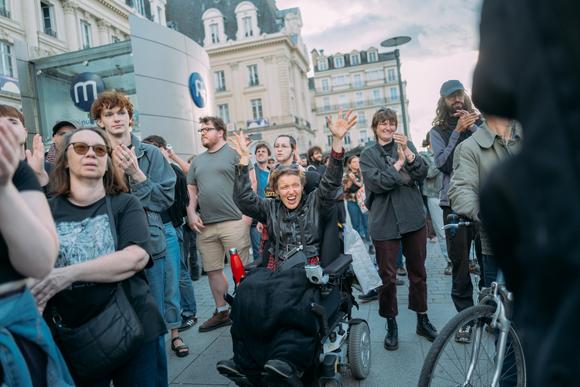 Premières réactions à Rennes à la suite de l’annonce des résultats, le 7 juillet 2024