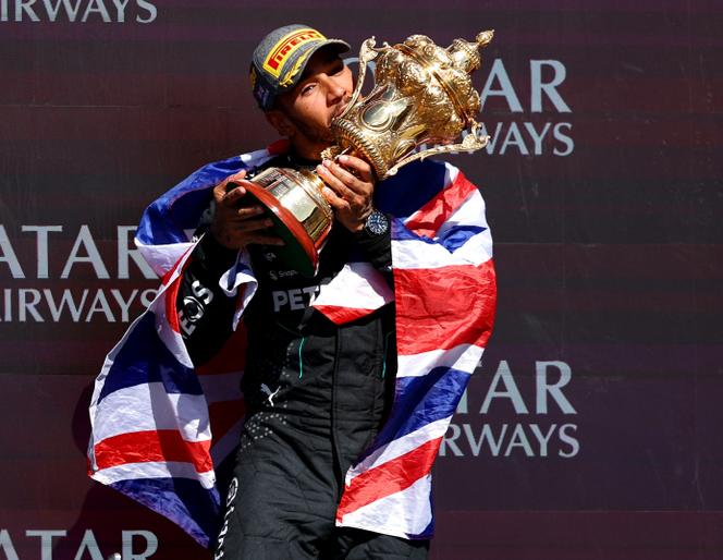Lewis Hamilton remporte le Grand Prix de Grande-Bretagne, à Silverstone, le 7 juillet 2024.