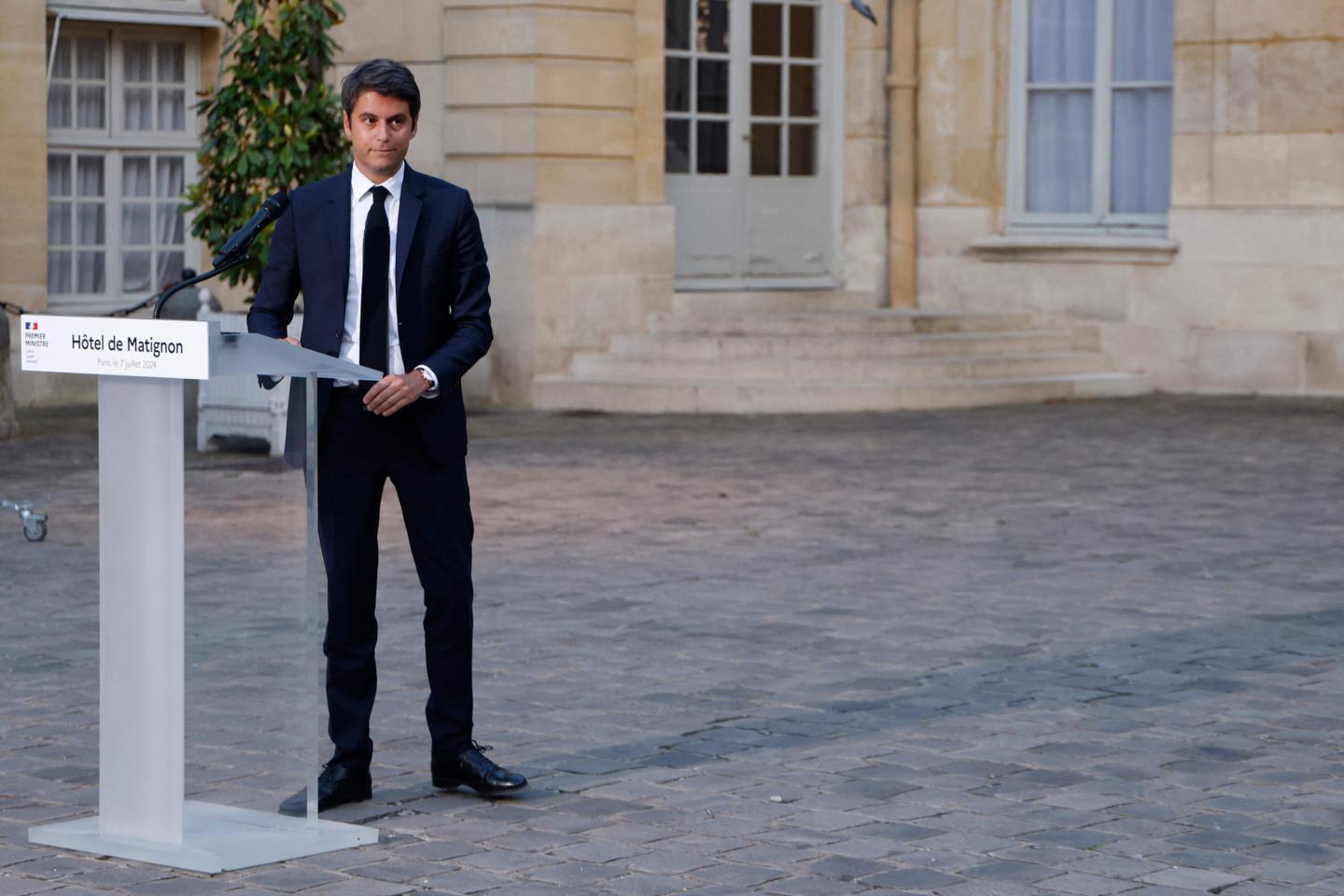 Macron asks PM Attal to stay on 'for the moment'