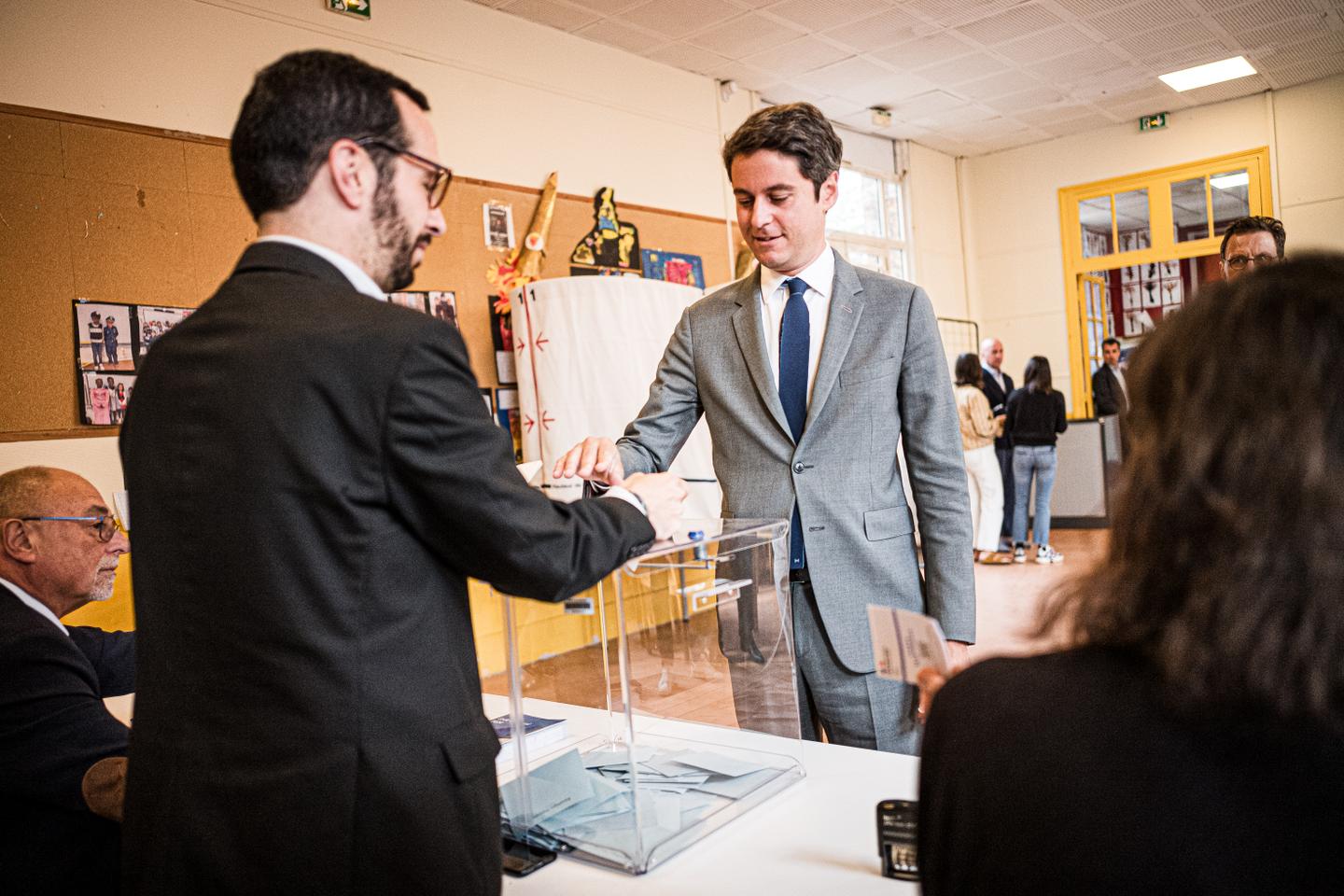 Prime Minister Gabriel Attal re-elected in his Paris region stronghold