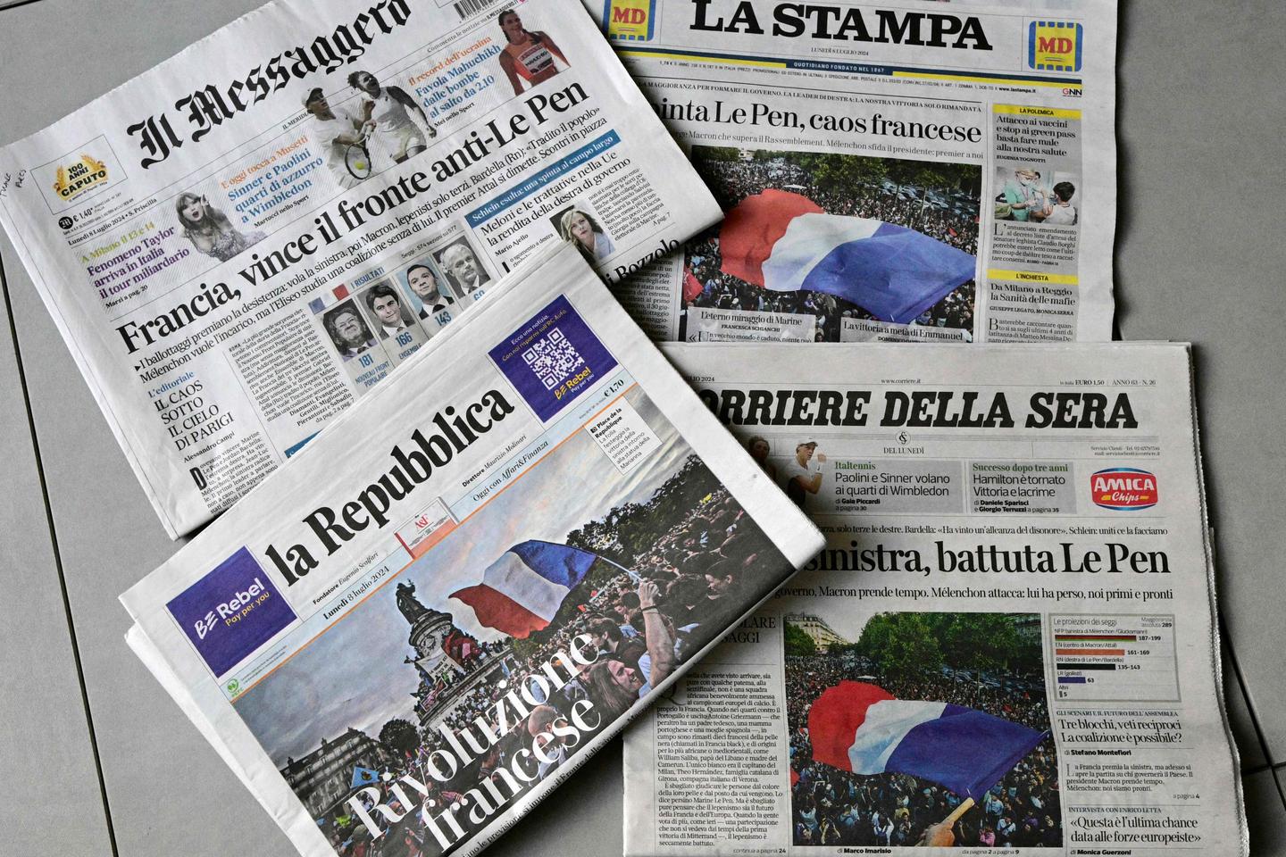 French elections: International media report 'great relief' at the RN being blocked, but 'the situation is far from rosy'