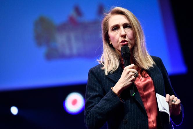 Sybille Ville, à la Maison de la Radio, Paris, le 22 février 2022. 
