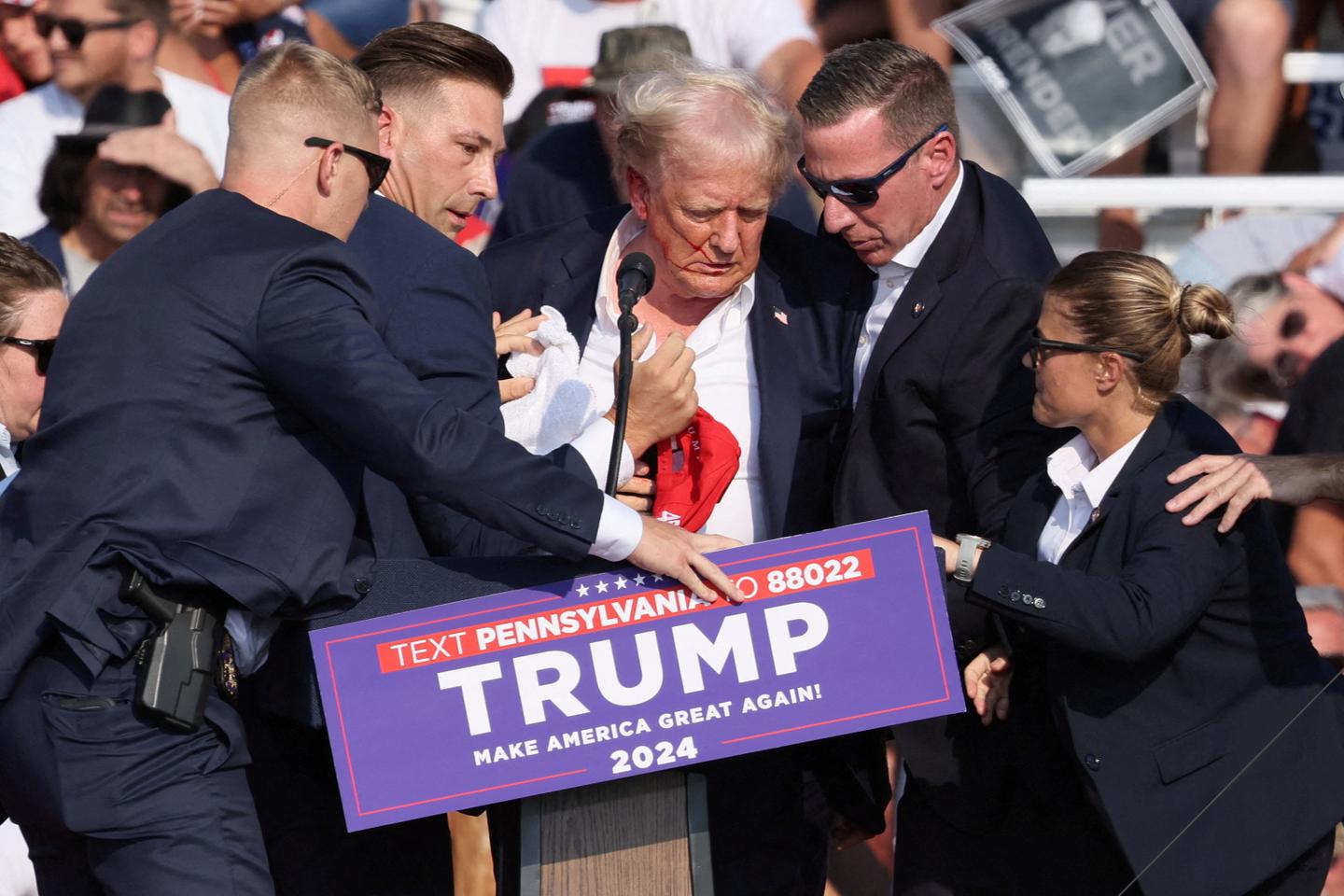 Donald Trump escapes assassination attempt, Republicans blame Democratic 'rhetoric'