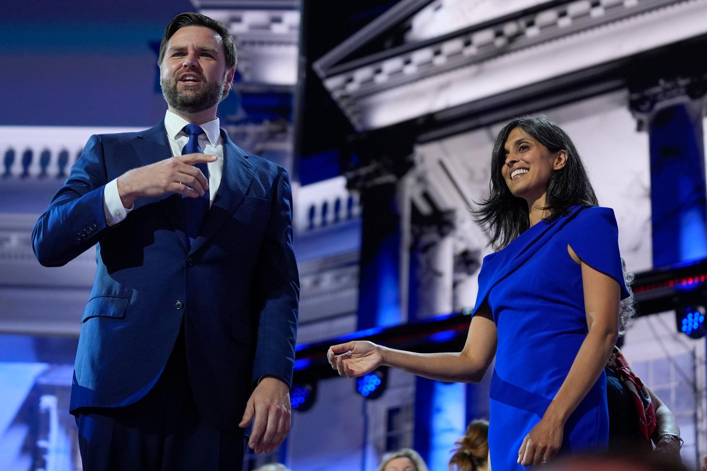 J.D. Vance insists on working-class roots in first speech as Trump's running mate