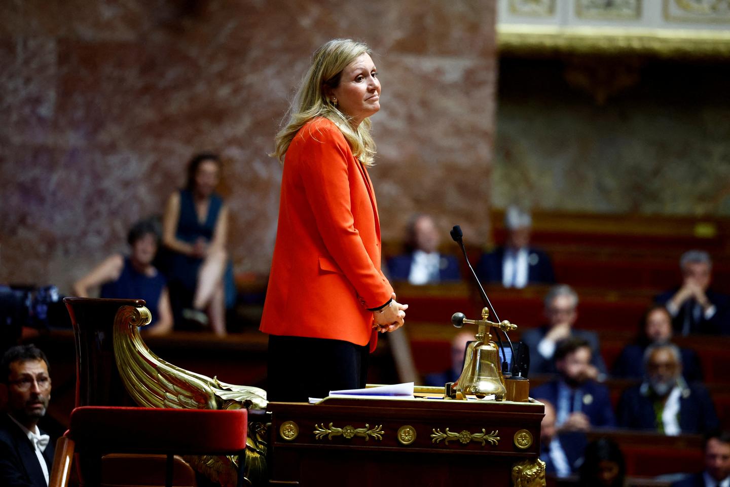 Who is Yaël Braun-Privet, the re-elected president of France's Assemblée Nationale?