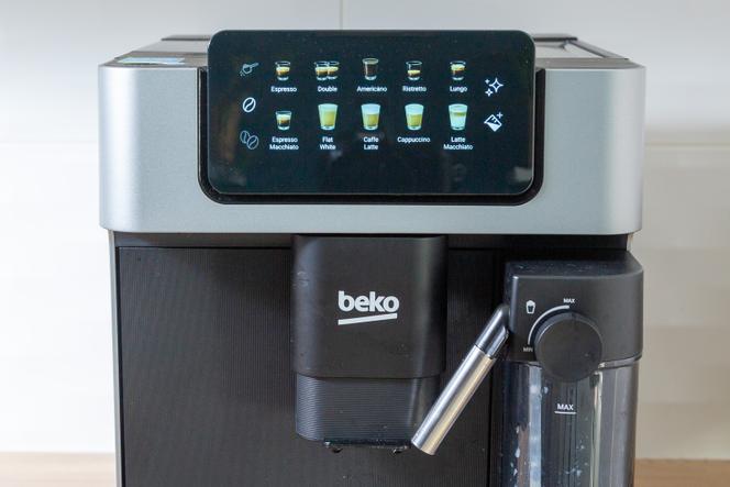 Toutes les boissons sont commandées par une touche, via l’interface tactile