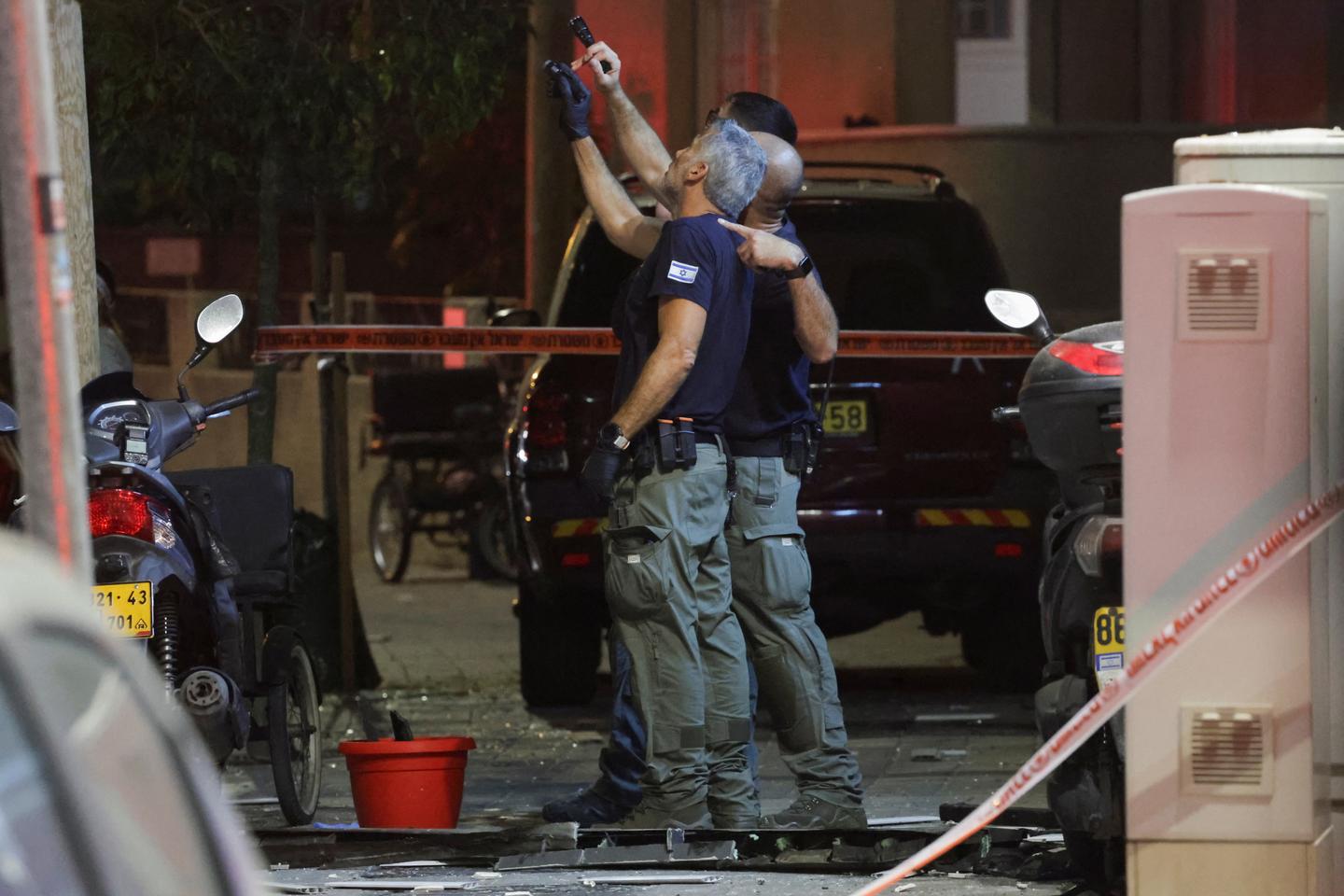 Israeli army investigates aerial attack after Tel Aviv explosion kills one and injures several
