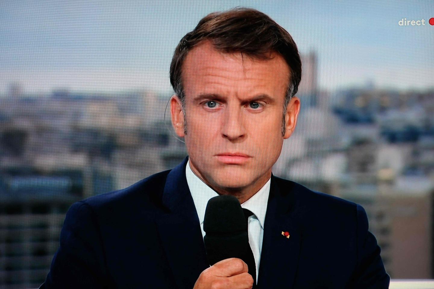 Macron offers 'welcome' to Israeli athletes for Paris Olympics