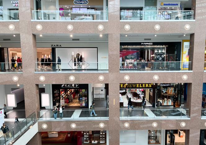 Le centre commercial Pentagon City, à Arlington (Etat de Virginie, Etats-Unis), en février 2024.