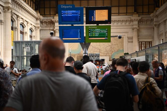 A la gare de Bordeaux-Saint-Jean, le 26 juillet 2024.