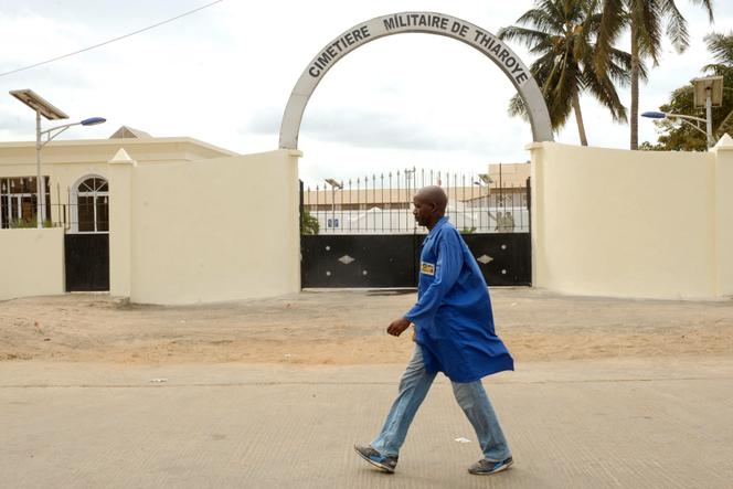 Le cimetière militaire de Thiaroye, en banlieue de Dakar, en novembre 2014.