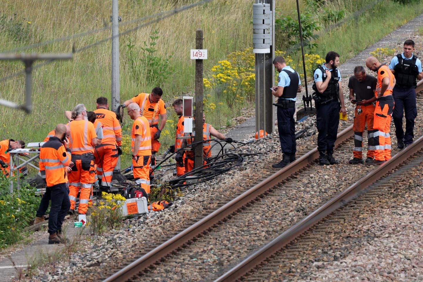 Sabotage on France's rail network before Paris Olympics: What we know