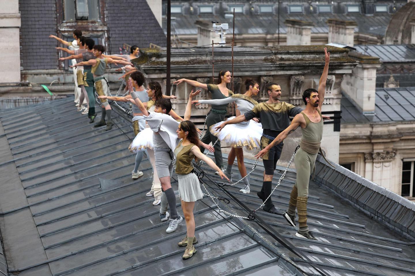 Paris 2024 Olympics: Two Opéra National de Paris principal dancers and ballet dancers from other regions put on quite a show