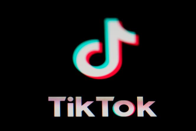 Le logo de TikTok pris en photo le 28 février 2023.