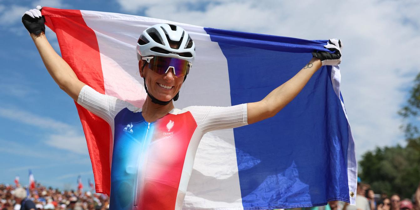 Pauline Ferrand Prevot championne olympique de VTT cross country aux JO 2024 revivez la course